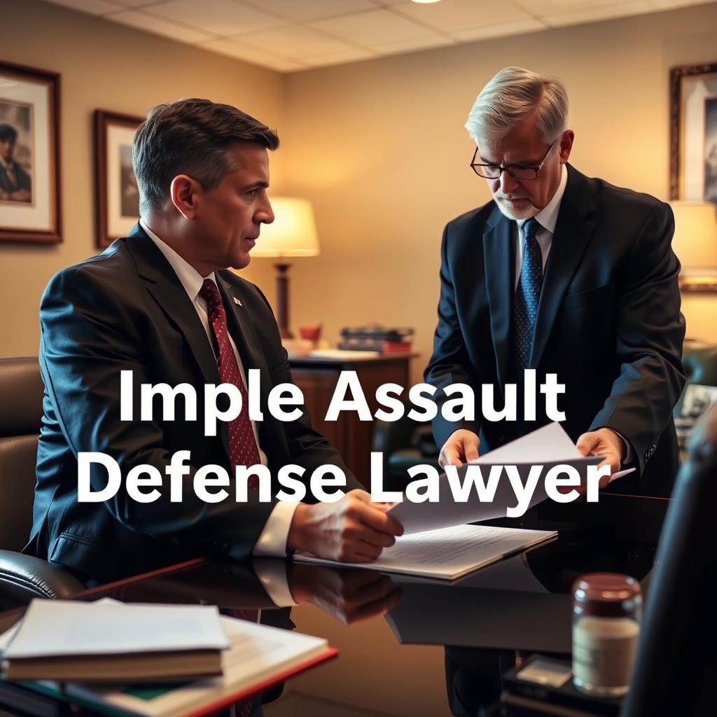 Simple Assault Defense Lawyer Prince William County